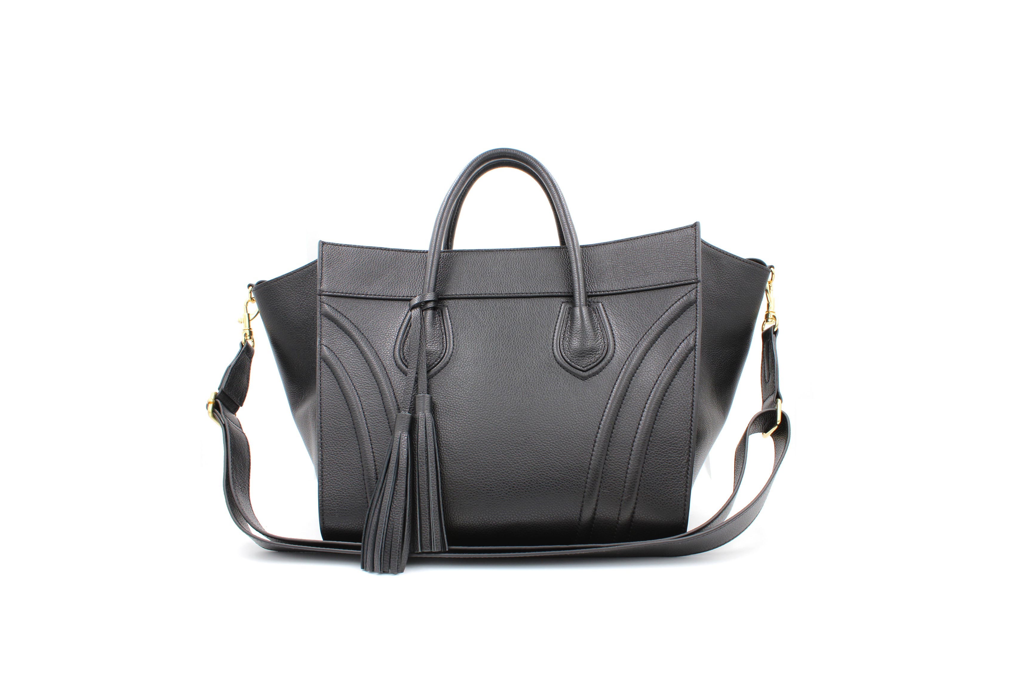 luxury black handbag