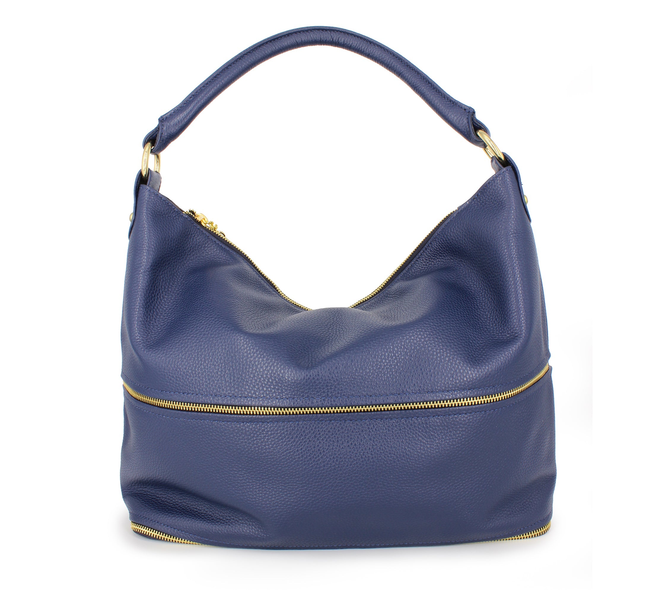 Onna Ehrlich Kemi bag in dark navy leather
