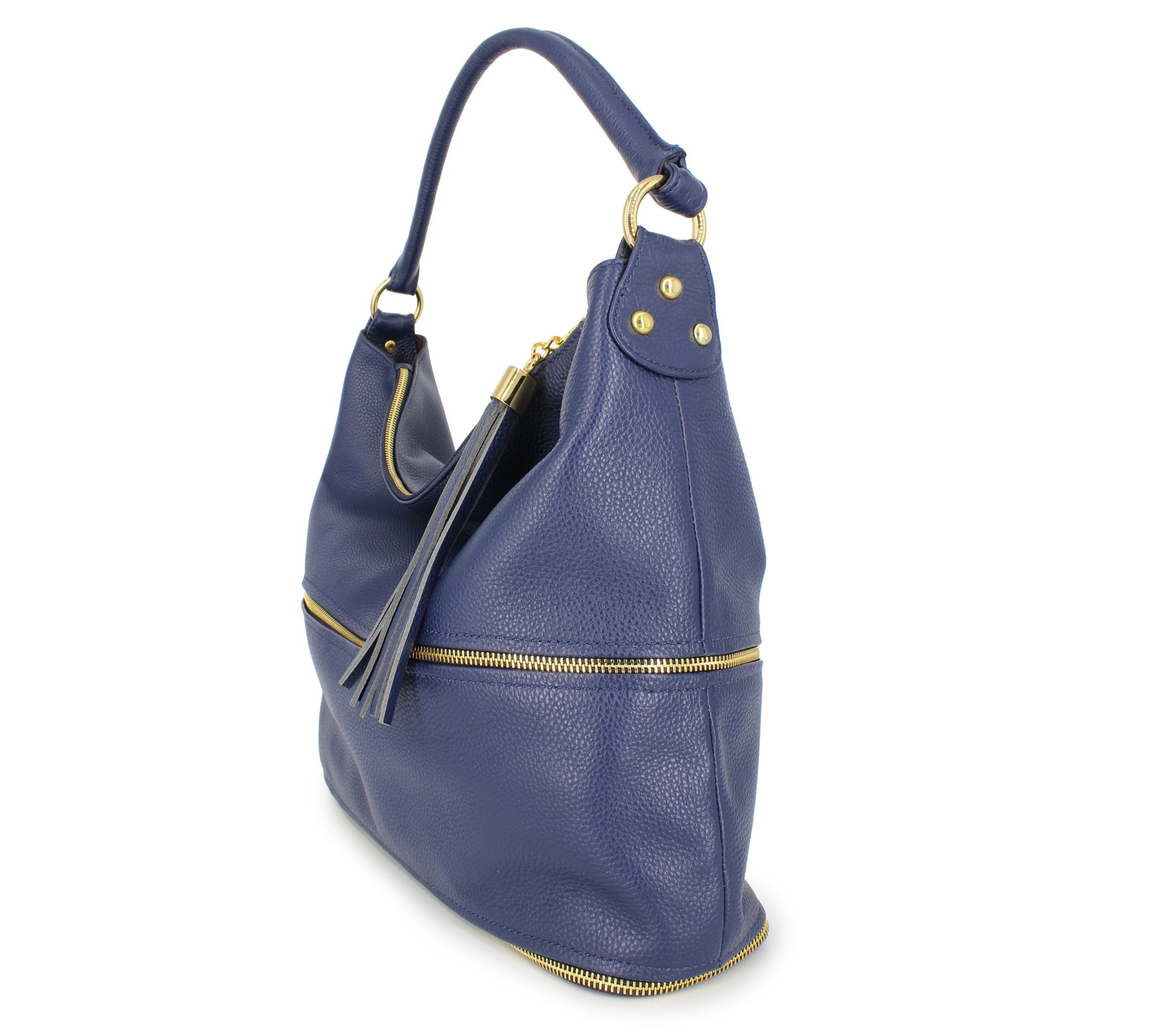 Onna Ehrlich Kemi bag in dark navy leather