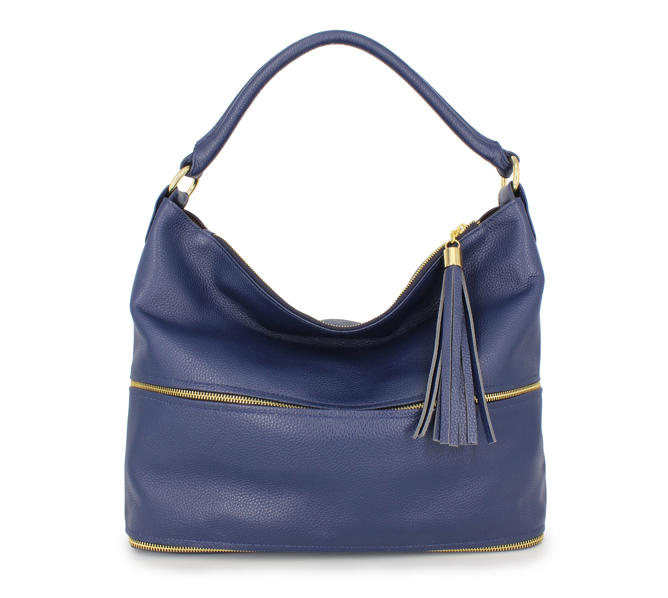 Onna Ehrlich Kemi bag in dark navy leather