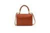 Mini Cloey  - Cognac Pebble Leather Bag