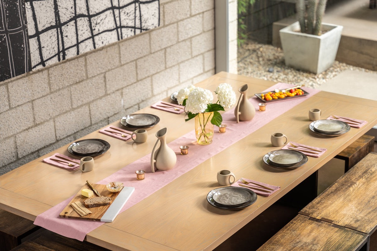 Onna Ehrlich Linen table runner