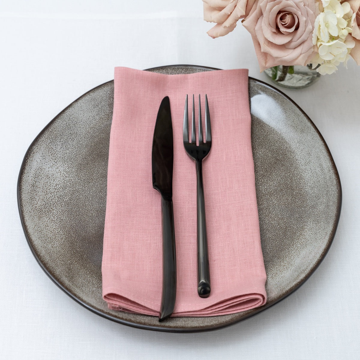 Cutlery Set Shinny Black 