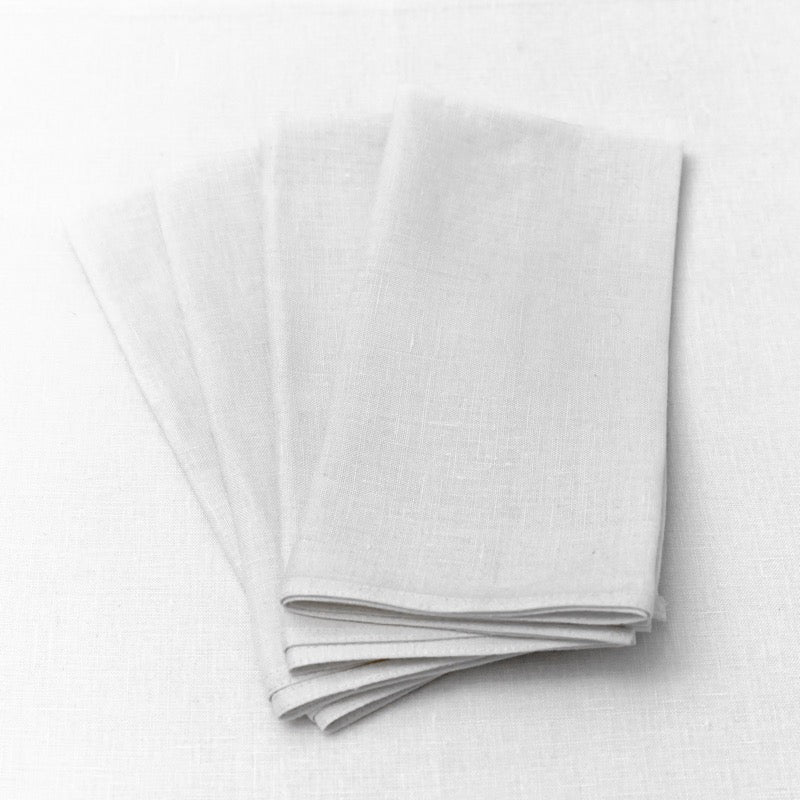 Onna Ehrlich Linen Napkins white 