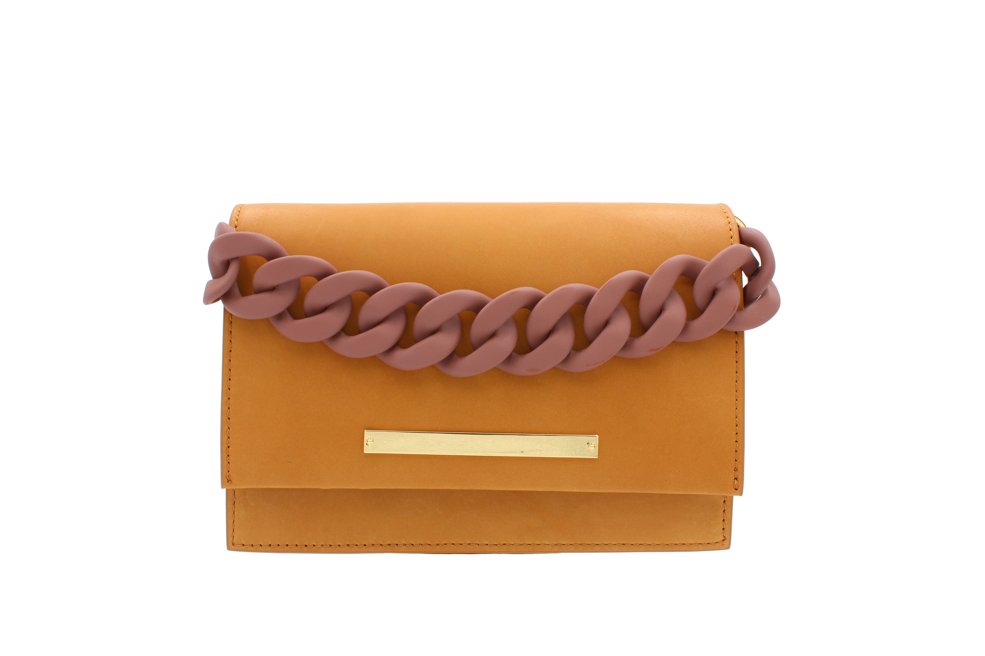 Juliette Cognac crossbody handbag by Onna Ehrlich