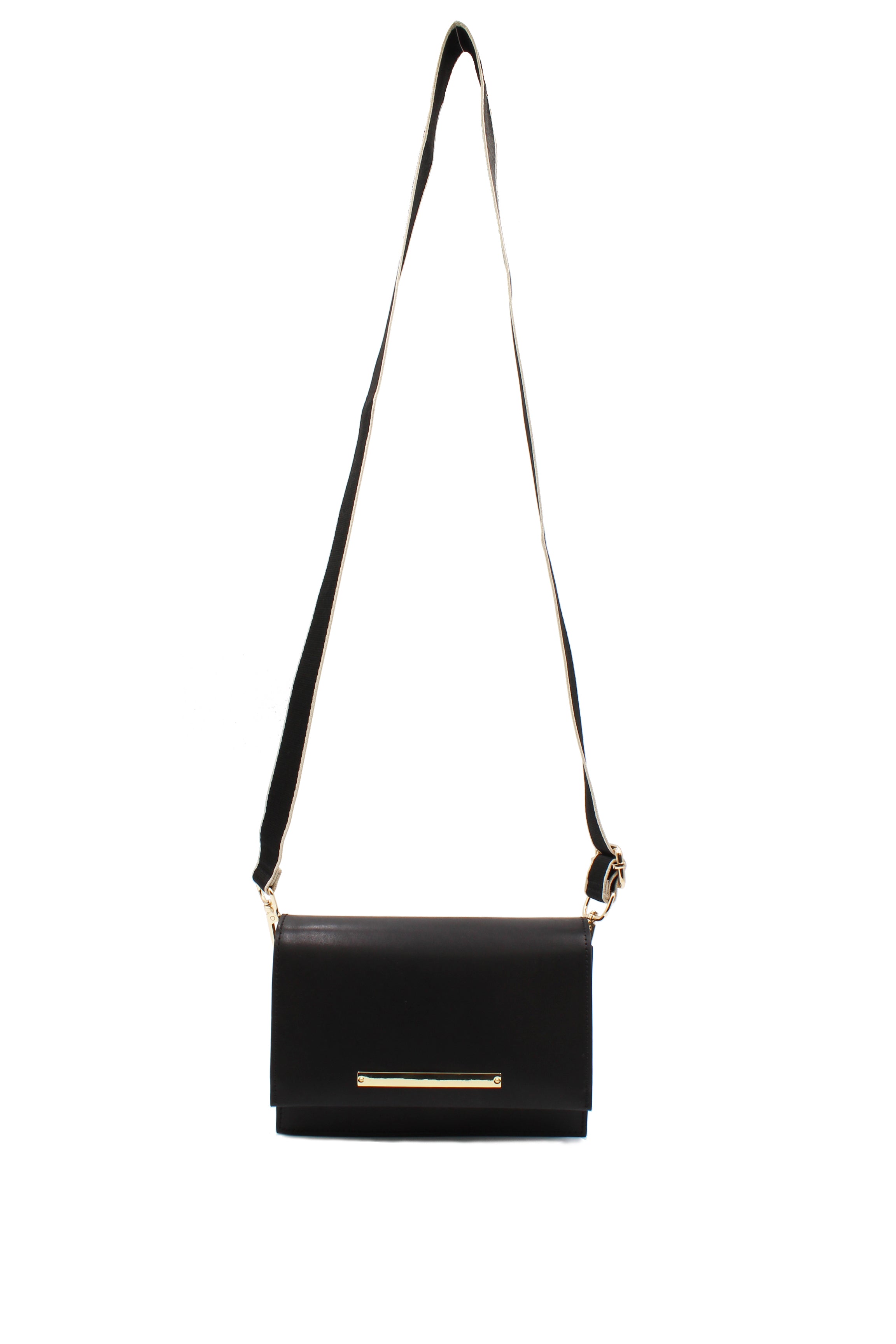 Juliette black shoulder bag by Onna Ehrlich
