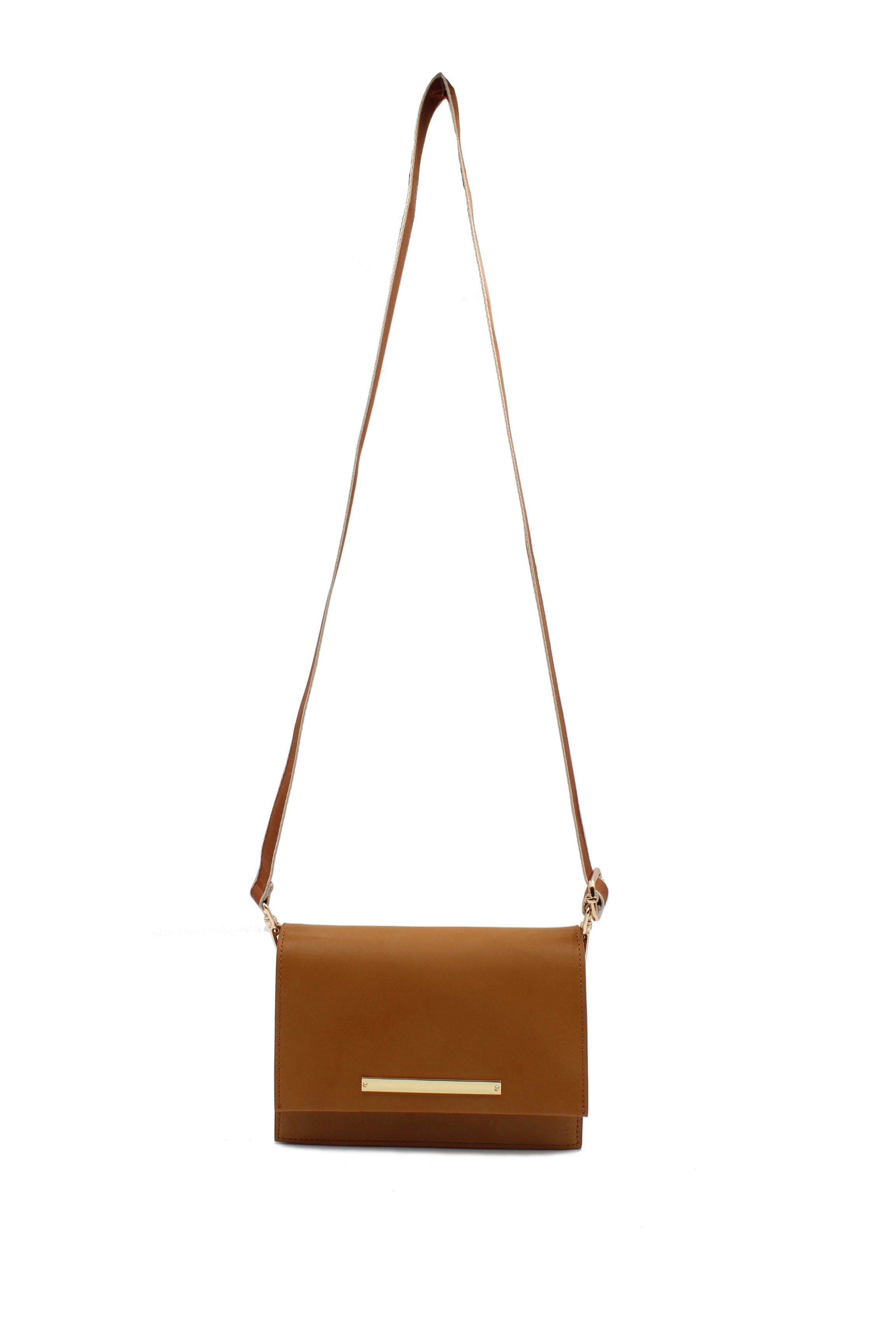 Juliette Cognac crossbody handbag by Onna Ehrlich