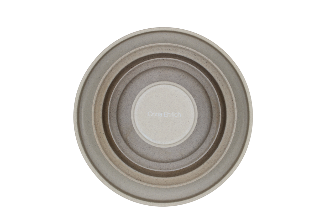 Stoneware Dinner Plates set of 4