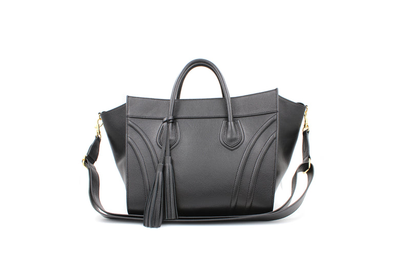 luxury black handbag