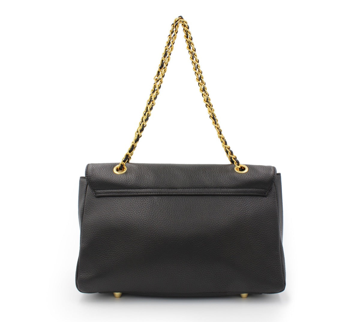 Onna Ehrlich Teni black leather shoulder bag
