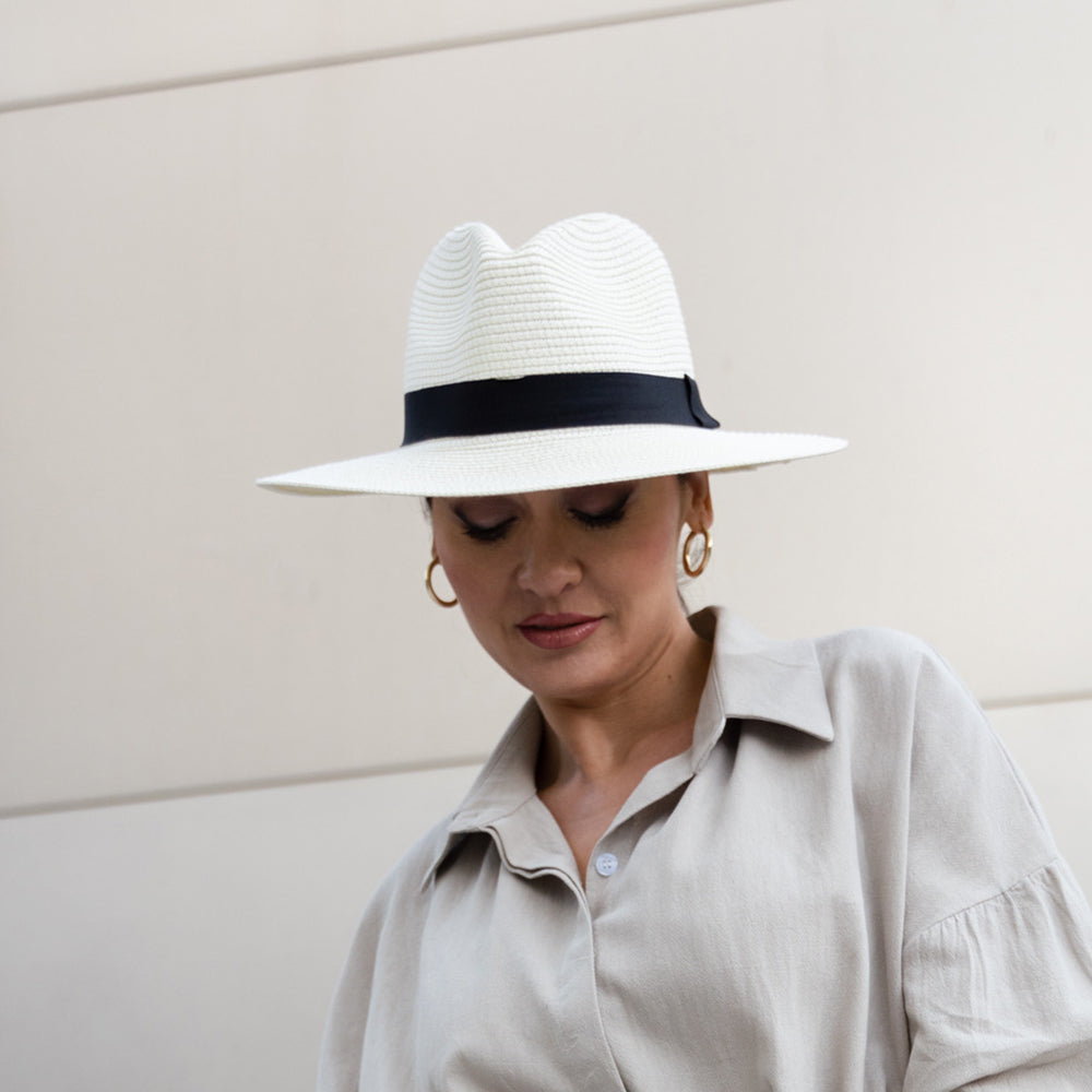 Packable Hat - Cream